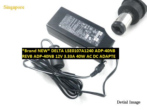 *Brand NEW* DELTA LSE0107A1240 ADP-40NB REVB ADP-40NB 12V 3.33A 40W AC DC ADAPTE POWER SUPPLY